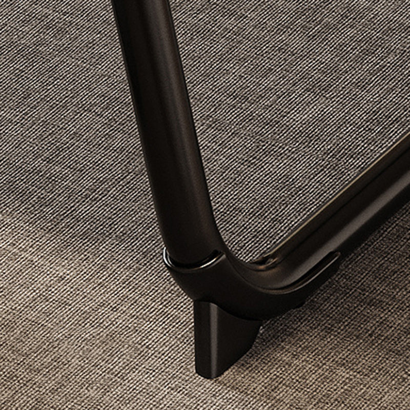 Nordic Contemporary Desk – Carbon Steel & MDF, Rectangular, Foldable, Angle-Adjustable, 2-Tray Saucer, Ideal for Study