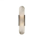 Elegant Marble Bedside Sconce Lamp