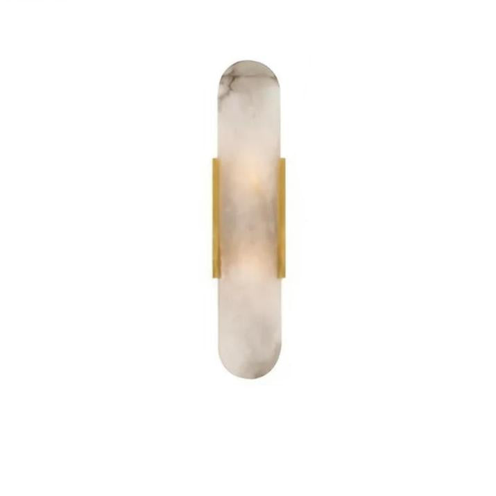 Elegant Marble Bedside Sconce Lamp