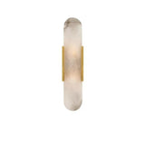 Elegant Marble Bedside Sconce Lamp