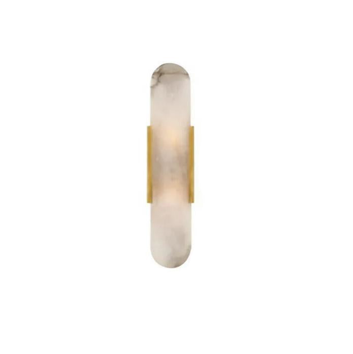 Elegant Marble Bedside Sconce Lamp