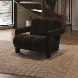 Sleek Modern Nordic Flannelette Solid Wood Sofa with Backrest and Armrest for Living Room