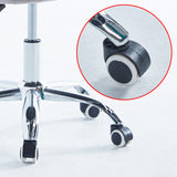 Sleek Velvet & Metal Square Desk Chair — 360° Swivel & Height Adjustment for Home Office