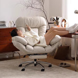 Sleek Modern Minimalist Desk Chair with Tech Fabric, Curved Metal Grid Backrest, and Armrests for Home Office