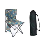 Modern Scandinavian Folding Chair with Steel X-Frame, Oxford Fabric, and Backrest – Ideal for Camping and Beach