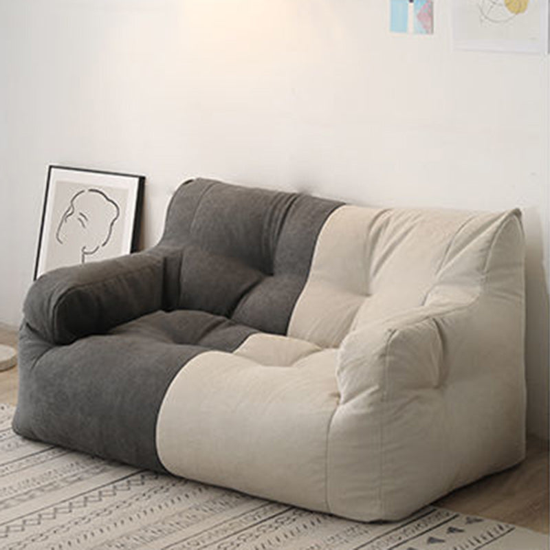 Sleek Modern Minimalist Square Tatami Fabric Sofa for Living Room