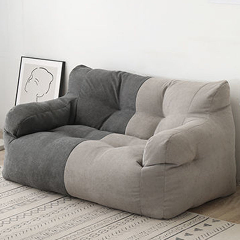 Sleek Modern Minimalist Square Tatami Fabric Sofa for Living Room
