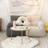 Sleek Modern Minimalist Square Tatami Fabric Sofa for Living Room