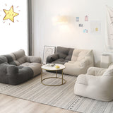 Sleek Modern Minimalist Square Tatami Fabric Sofa for Living Room