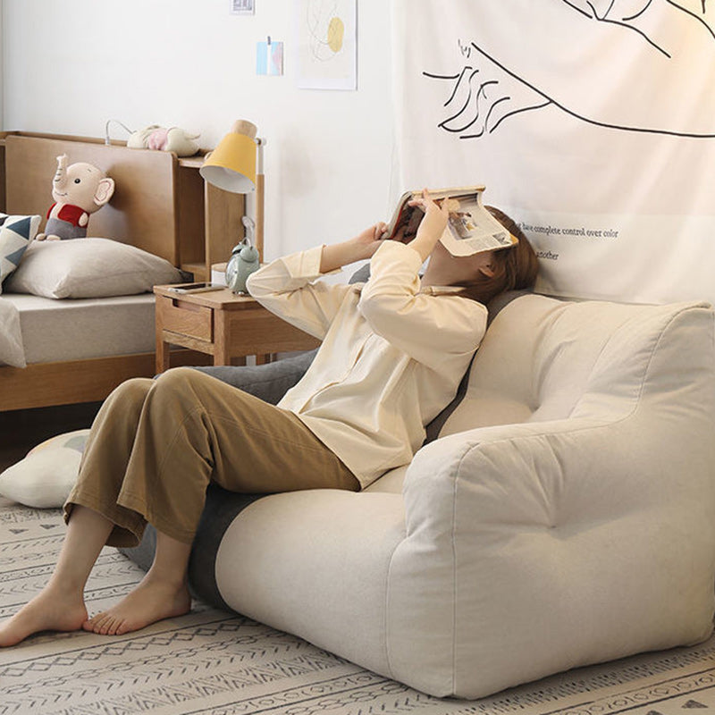 Sleek Modern Minimalist Square Tatami Fabric Sofa for Living Room