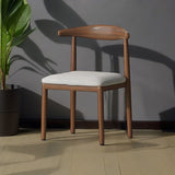 Contemporary Scandinavian Cow Corner Square Upholstered Microfiber Leather Carbon Steel Dining Chair Backrest For Dining Room