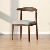 Contemporary Scandinavian Cow Corner Square Upholstered Microfiber Leather Carbon Steel Dining Chair Backrest For Dining Room