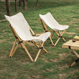 Contemporary Industrial-Style Oxford Fabric Folding Camping Chair with Backrest for Outdoor Patio