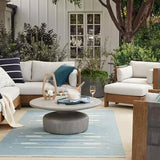 Modern Luxury Square Solid Wood Outdoor Sofa with Sponge Rope Cushions, Backrest and Armrests