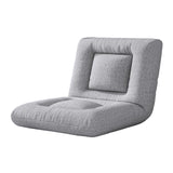 Modern Minimalist Rectangular Steel-Frame Armless Lounge Sofa with Backrest, Velvet and Cotton-Linen Upholstery, PP Cotton Fill, for Bedroom