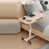 Modern Minimalist Rectangular Stainless Steel Desk with Liftable 4-Leg Frame for Home Office