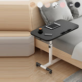 Modern Minimalist Rectangular Stainless Steel Desk with Liftable 4-Leg Frame for Home Office