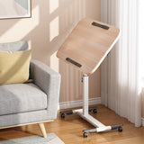 Modern Minimalist Rectangular Stainless Steel Desk with Liftable 4-Leg Frame for Home Office