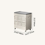 Modern Minimalist Foldable Rectangular PP Plastic Storage Cabinet, Large-Capacity 1-Door for Living Room & Bedroom