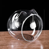 Modern Washable Square Cat Bed – Transparent, Ventilated Plastic Cat House with One Entrance for Living Room