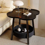 Modern Clouds Round 2-Tier Side Table for Living Room – Sleek Contemporary Accent