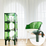 Contemporary Scandinavian PC Sideboard – Storage Rack & Display Stand with 2/3/4-Shelf Configurations for Living Room