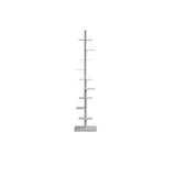 Mid-Century Modern Carbon Steel Spiral Bookshelf - 9-Tier Corner Display Rack for Home & Office