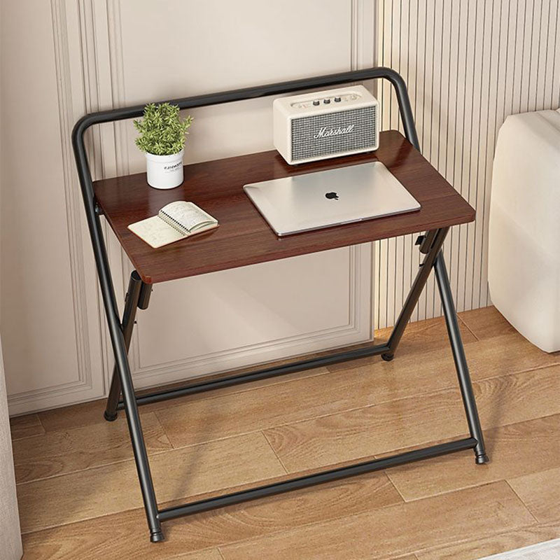 Modern Minimalist Foldable Rectangular Carbon Steel Desk for Home Office – Space-Saving & Sturdy