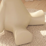 Contemporary Bear-Shaped Round Plastic Side Table for Living Room