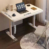 Sleek Modern Minimalist Rectangular Carbon Steel Plank Desk for Home Office