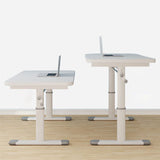 Sleek Modern Minimalist Rectangular Carbon Steel Plank Desk for Home Office