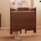 Sleek Foldable Wooden Desk — Modern Minimalist Rectangle for Home Office