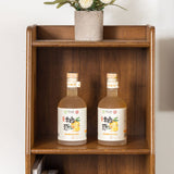 Traditional Japanese Square Bamboo Bookshelves – 3, 4, or 5-Tier Living Room Storage