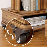 Modern Minimalist Square-Base Artificial-Board Bookshelves – 4/5-Tier, Ideal for Study
