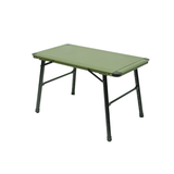 Sleek Modern Minimalist Aluminum-Nylon Outdoor Dining Table: Rectangular, Height-Adjustable, Portable & Modular, 1-Tier for Patio