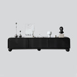 Sleek Modern Minimalist Rectangular MDF TV Stand with 3 Drawers – Stylish Living Room Storage