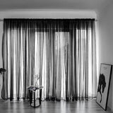 Luxurious Polyester Voile Curtain for Windows
