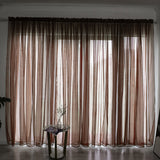 Luxurious Polyester Voile Curtain for Windows