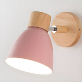 Cozy Bedroom Glow: Wooden Wall Lamp for Warm Ambient Lighting