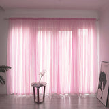 Luxurious Polyester Voile Curtain for Windows
