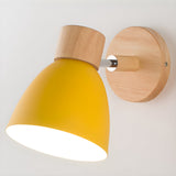 Cozy Bedroom Glow: Wooden Wall Lamp for Warm Ambient Lighting