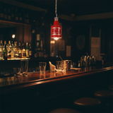 Colorful Bottle Resin Pendant Light — Contemporary Industrial Style, 1-Light