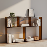 Sleek Modern Minimalist Acrylic 3-Tier Rectangular Display Rack for Living Room