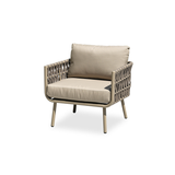 Coastal-Inspired Waterproof Aluminum Outdoor Sofa - 1/2/3-Seater for Garden & Balcony