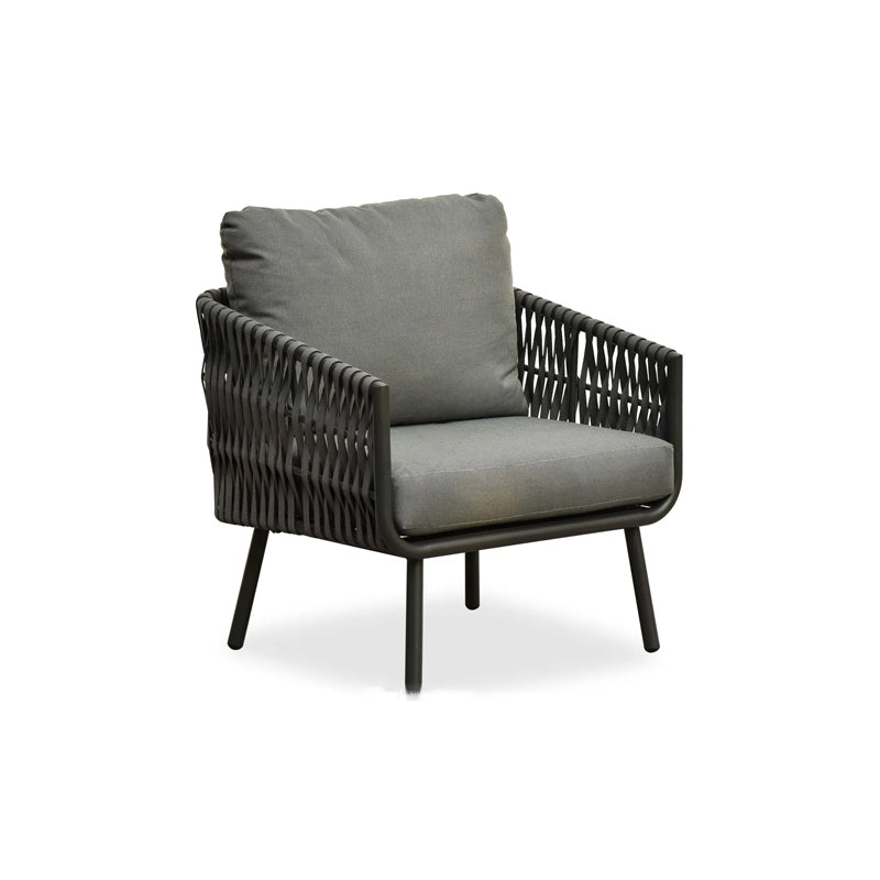 Sleek Stain-Resistant Modern Aluminum Outdoor Sofa — 1/3-Seat for Patio & Garden