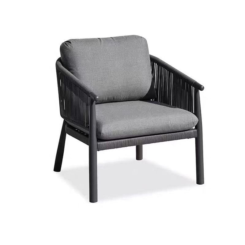 Stylish Scandinavian Outdoor Rope Sofa for Garden – 1–3 Seater for Balcony & Patio