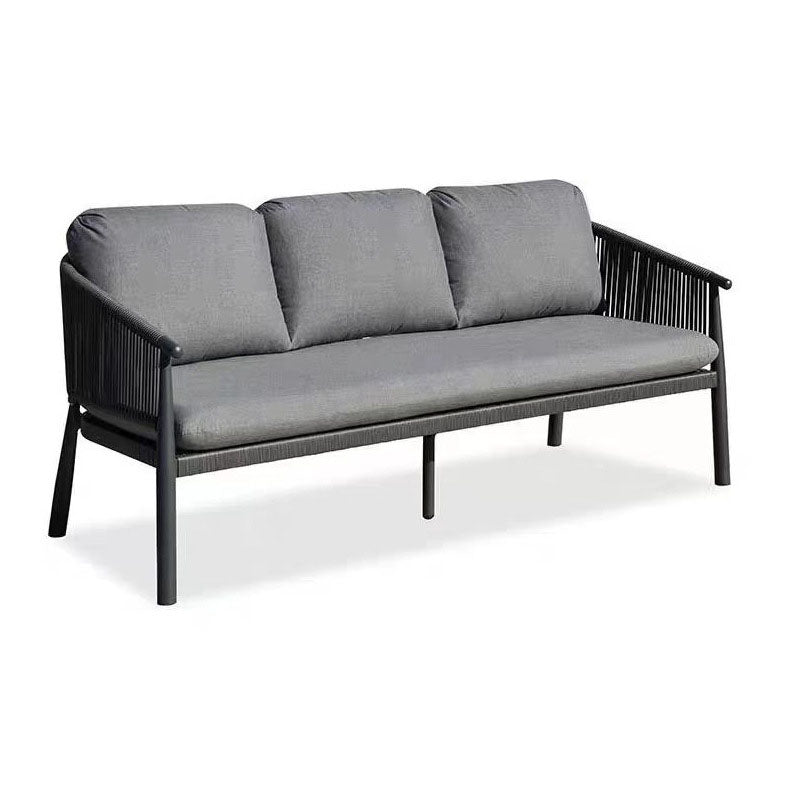 Stylish Scandinavian Outdoor Rope Sofa for Garden – 1–3 Seater for Balcony & Patio