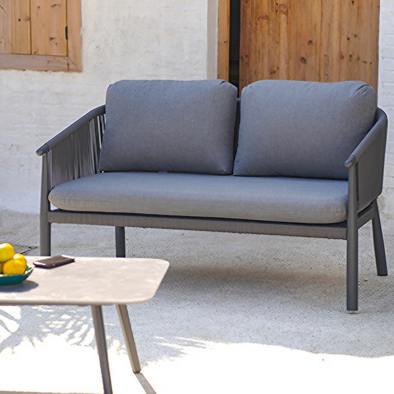 Stylish Scandinavian Outdoor Rope Sofa for Garden – 1–3 Seater for Balcony & Patio