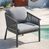 Stylish Scandinavian Outdoor Rope Sofa for Garden – 1–3 Seater for Balcony & Patio