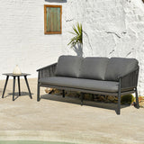 Stylish Scandinavian Outdoor Rope Sofa for Garden – 1–3 Seater for Balcony & Patio